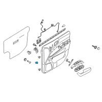 OEM 2014 Kia Sedona Switch Assembly-Fuel Filler Diagram - 935904D010CS