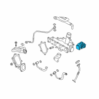 OEM 2015 Hyundai Santa Fe Sport Valve-Solenoid Waste Gate Control Diagram - 39400-2G700