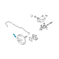 OEM 2013 Nissan Cube Hose Vacuum Tank Diagram - 47471-1FD0A