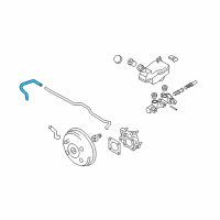 OEM 2012 Nissan Cube Hose Vacuum Tank Diagram - 47474-EE900