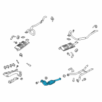 OEM Mercury Marauder Converter Diagram - 4W1Z-5E212-B