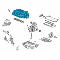 OEM Acura ZDX Manifold Complete , In Diagram - 17160-RYE-A10