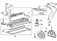 OEM 2022 Chevrolet Suburban Dipstick Diagram - 55512752