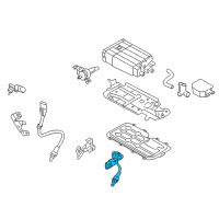 OEM Kia K900 Oxygen Sensor Assembly, Rear Left Diagram - 392103F120