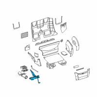 OEM Chrysler Crossfire Jack Diagram - 5099211AA