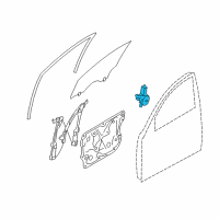 OEM 2015 Nissan Rogue Select Motor Assy-Regulator, LH Diagram - 80731-JM10A