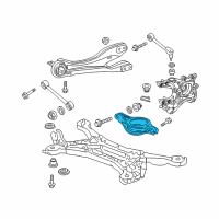 OEM 2014 Honda Odyssey Lower Arm B Complete Diagram - 52350-TK8-A02