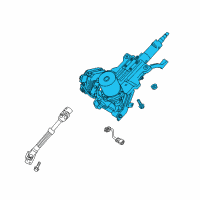 OEM 2015 Kia Cadenza Column Assembly-Upper Diagram - 563103R461