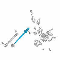 OEM 2015 Ford Expedition Upper Shaft Diagram - FL1Z-3E751-C