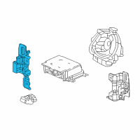 OEM Honda Civic Sensor Assy, Front Diagram - 77930-TBA-B21