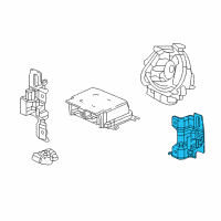 OEM 2018 Honda Civic Sensor Assy, Front Diagram - 77930-TBA-B11