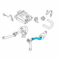 OEM Infiniti QX60 Hose-Emission Control Diagram - 14912-3KY2D