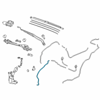 OEM 2020 Honda CR-V Tube (4X7X1170) Diagram - 76828-TLA-A01