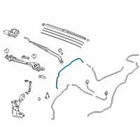 OEM 2020 Honda CR-V Tube (4X7X1190) Diagram - 76824-TLA-A01