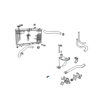 OEM 2004 Hyundai Accent Sensor Assembly-Water Temperature Diagram - 39230-26600