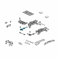 OEM Acura Box Assembly, Gear Diagram - 81215-SEP-003