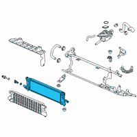 OEM 2020 Honda Accord Radiator Diagram - 1J010-6C2-A01