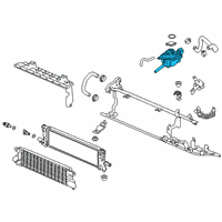 OEM 2020 Honda Accord Tank, Expansion Diagram - 1J101-6C2-A03