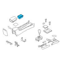 OEM Hyundai Drink Holder Diagram - 84620-3K510-QS