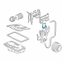 OEM 2001 Acura Integra Rubber B, Engine Mounting Bracket Seal Diagram - 11926-PR3-000