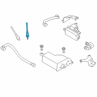 OEM 2015 Scion FR-S Rear Oxygen Sensor Diagram - SU003-00428