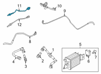 OEM 2022 Ford F-150 SENSOR - HEGO Diagram - ML3Z-9F472-F