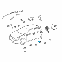 OEM 2016 Toyota 4Runner Occupant Module Diagram - 89952-47040