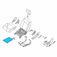 OEM 2017 Nissan Leaf Switch-Air-Pump-LH Diagram - 87335-3NF1A