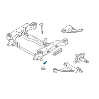 OEM 2002 Infiniti Q45 Bolt Diagram - 54368-AG00B