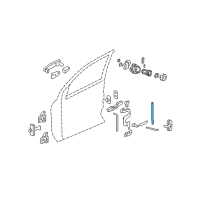 OEM Chevrolet Equinox Lock Rod Diagram - 19120324