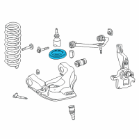 OEM 2000 Ford Ranger Seat Insulator Diagram - F2TZ-5414-A