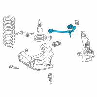 OEM 2000 Ford Ranger Upper Control Arm Diagram - 6L5Z-3085-BA