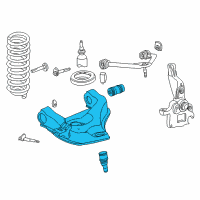 OEM 2008 Ford Ranger Lower Control Arm Diagram - 6L5Z-3078-AA