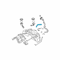 OEM 2006 Infiniti FX35 Hose-Filler Diagram - 17228-AM61A