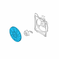 OEM 2006 Kia Rio5 Fan-Cooling Diagram - 252311G320