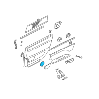 OEM Cadillac Catera Lamp, Tail Diagram - 9193425