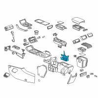 OEM 2007 GMC Acadia CONTROL ASM-A/TRNS Diagram - 23392163