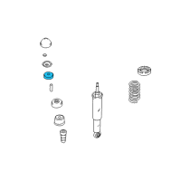 OEM Hyundai XG350 Bush-Upper"A" Diagram - 55320-26000