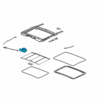 OEM 2007 Chevrolet Monte Carlo Motor Diagram - 89024708