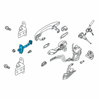 OEM 2021 Kia Soul Checker Assembly-Front D Diagram - 76980K0000