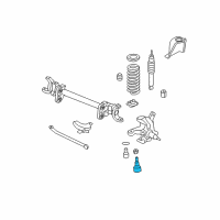 OEM 2005 Ford F-250 Super Duty Lower Ball Joint Diagram - 8C3Z-3050-D