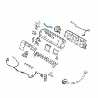 OEM 2011 Ford Fusion Ground Cable Diagram - AE5Z-14324-A