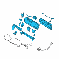 OEM 2011 Lincoln MKZ Battery Assembly Diagram - AE5Z-10B759-E