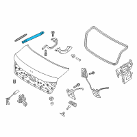 OEM 2016 Hyundai Genesis LIFTER-Trunk Lid Diagram - 81771-B1001