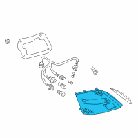 OEM Infiniti M45 Body Assembly-Combination Lamp, RH Diagram - 26554-CR900