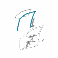 OEM Toyota Run Channel Diagram - 68151-02191