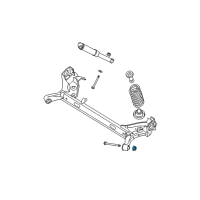 OEM Nissan Nut Diagram - 01223-N001U