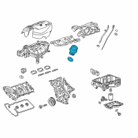 OEM 2018 Buick Regal Sportback Filler Tube Diagram - 12674269