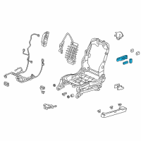 OEM 2019 Acura TLX Msc Switch Un (Sandstorm) Diagram - 81650-TZ3-A12ZA