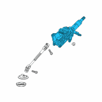 OEM Buick Envision Steering Column Diagram - 84175408